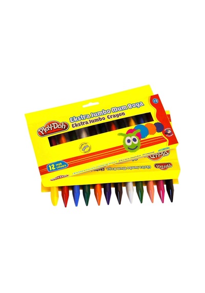 12 Renk Extra Jumbo Crayon Diğer
