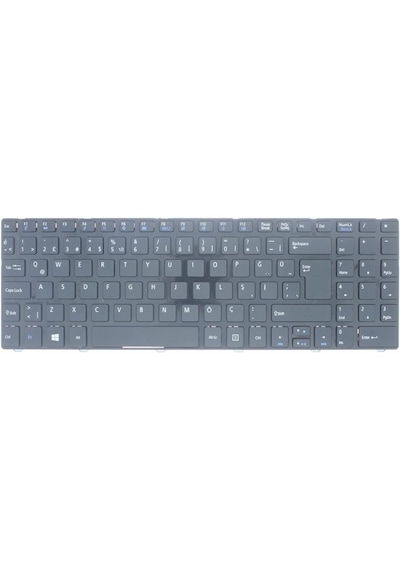 Casper Uyumlu Nirvana A15X A15Ya Notebook Klavyesi - Tuş Takımı (Siyah T - 554454666