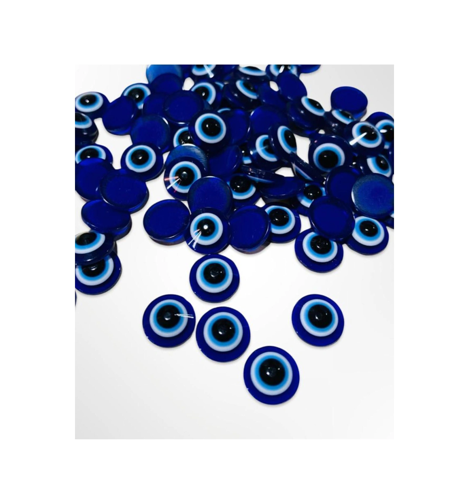 10mm Pul Nazar Boncuğu - 30 Adet