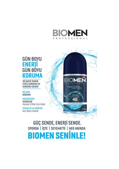 Roll-on For Men Ferahlatıcı Etki I'm Cool 2x 50 ML