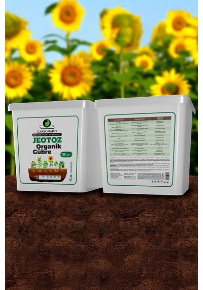 Jeotoz Organik Gübre 10 Kg %100 Doğal, Toprak Canlandırıcı Ve Güçlü Bitki Besini Diğer