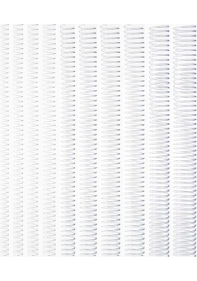 Kayreb Spiral Plastik Helezon (100 Lü) 12 Mm Şeffaf