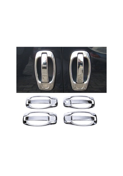 Citroen Nemo Krom Kapı Kolu Set 4 Kapı P.çelik 2008 Sonrası