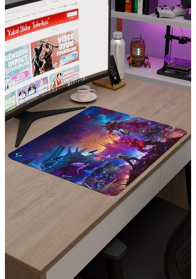 Doom Kaymaz Dikişli Kauçuk Oyuncu Mousepad V3 - 48x40 Xl Gaming Mouse Pad Fare Altlığı