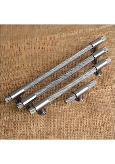 Punch Kulp Mobilya Dolap Mutfak Çekmece Kulpu Mat Skoç Füme 160 Mm 1 Adet