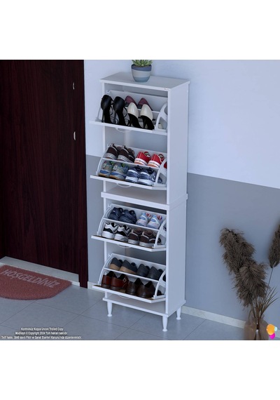 Eliusta Elenio 52 Cm Genişlik Meşe Renk Ayaklı 4 Kapaklı Ayakkabılık 52x168x26 Cm Ayakkabılık Meşe Eliusta Elenio 52 Cm Genişlik Meşe Renk Ayaklı 4 Kapaklı Ayakkabılık 52x168x26 Cm Ayakkabılık Meşe