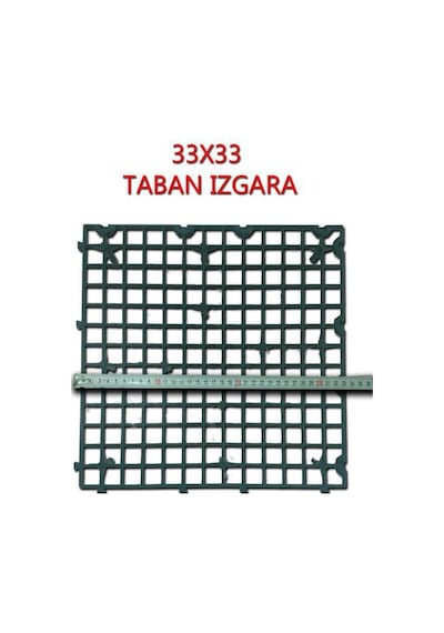 Güvercin Kümes Taban Izgarası 2 M2 - 18 Adet Tavuk Taban  Izgara