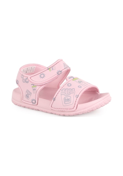 Pepino Kız Bebek Sandalet Pembe Sevimli Çizim Desenli Çift Cırt Cırtlı Hafif Esnek Taban Havuz Deniz Yazlık 1980 Pudra Pepino Kız Bebek Sandalet Pembe Sevimli Çizim Desenli Çift Cırt Cırtlı Hafif Esnek Taban Havuz Deniz Yazlık 1980 Pudra