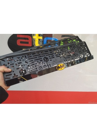 Batman -  3D Lazer Kesim Pleksi Plakalik 536214635 - 2 Adet Kare