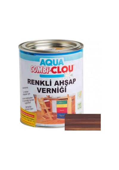 Su Bazlı Vernikler 750mll17 Nr:10 Kahve Maun Su Bazlı Renkli A.verniğ750ml-4680