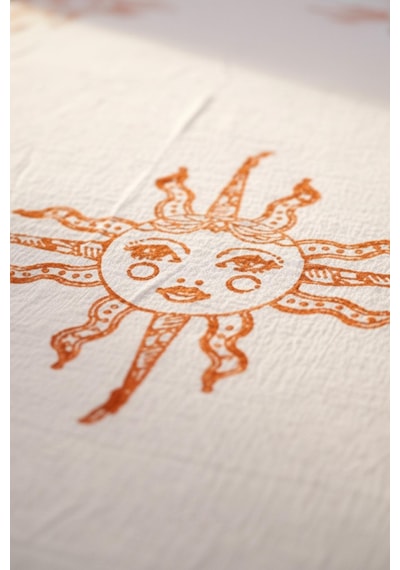 Sun Spirit Dekoratif Örtü 240 X 260 Cm Sarı
