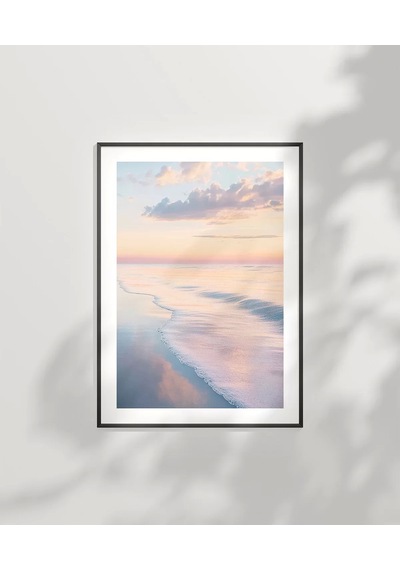 Çerçevesiz Poster Sonsuzluğa Akan Deniz