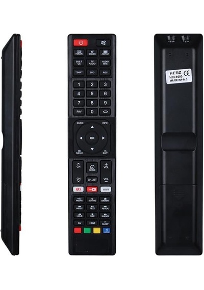 Awox - Rose - Telenova Netflix-youtube Tuşlu Lcd - Led Tv Kumandası Hrl9695