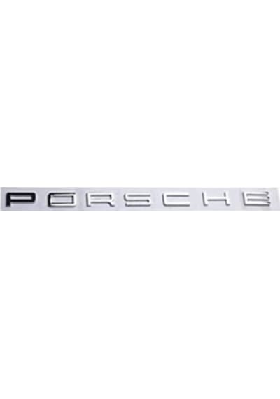 Porsche Uyumlu Yazı Porsche 2.1 30.5 Cm Gri