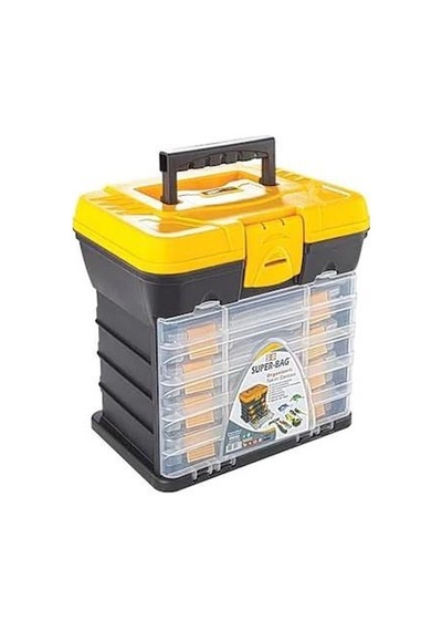 Süper Bag Asr-2089 Organizerli Takım Çantası Çantalı Tabure Balık