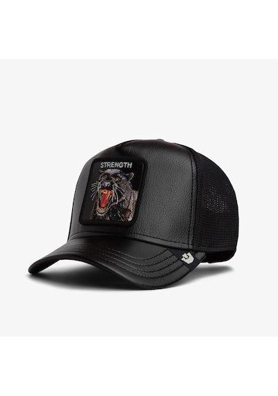 Goorin Bros Faux Leather Panther Unisex Siyah Şapka 101-2943