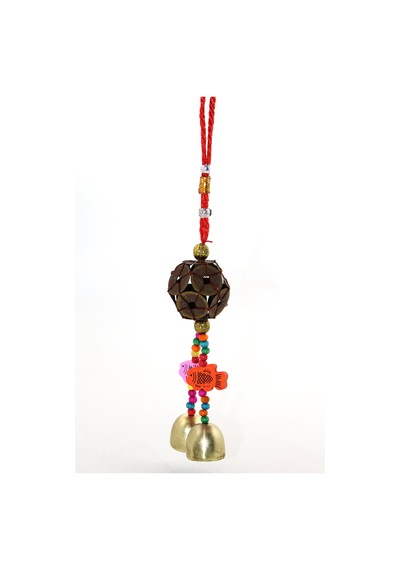 1 Adet Metal Şans Ve Bereket Çanı Metal Dekoratif Zil 26 Cm Ev Ve Ofis İçin Lucky Bell Charm
