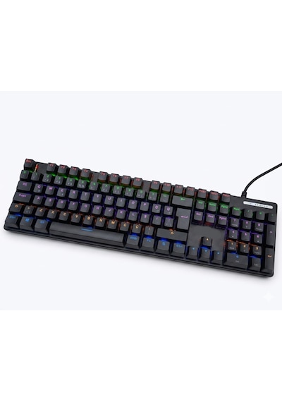 Jedel Kl-138 Blue Switch Mekanik Rgb Efekli Işıklı Oyuncu Klavye Q Türkçe Klavye