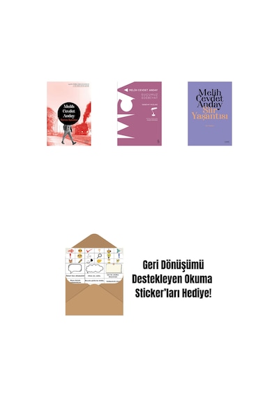Barem Kanunu + Suçumuz Edebiyat + Şiir Yaşantısı - Şiir Yazıları + Okuma Sticker'ları