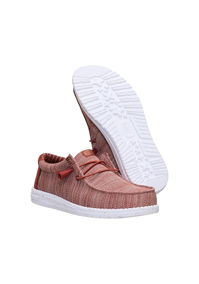Hey Dude Wally Stretch Sox Erkek Terlik Hyd.41898 Hyd.7bı Kırmızı