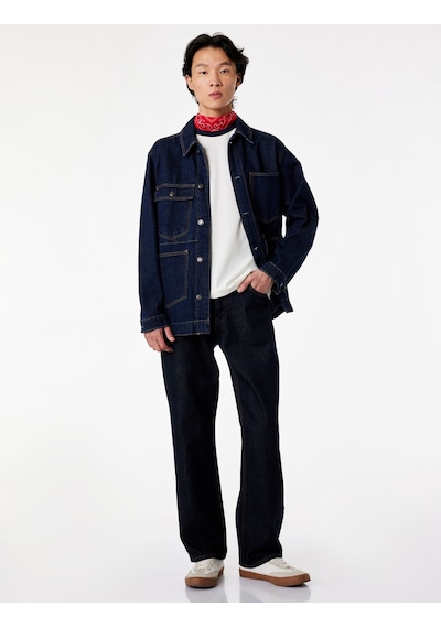 Koton Kısa Kollu Biyeli Pamuklu Tok Kumaş Bisiklet Yaka Slim Fit Tişört Ekru 6sam10278mk