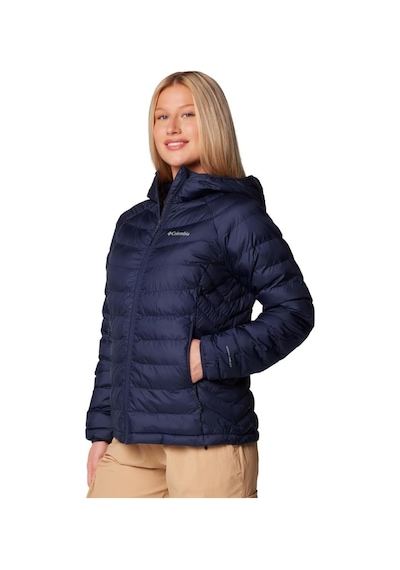 Helly Hansen Columbia Powder Lite Iı Hooded Kadın Mont Lacivert