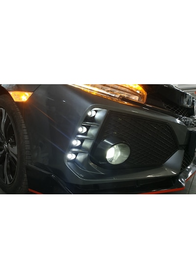 Honda Civic Fc5-Fk7 Uyumlu 2016-2021 Type R Kartal Gözü Led Takım