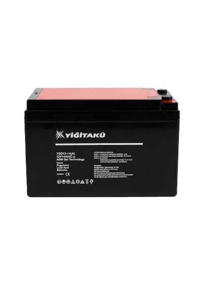 Yiğit Akü 12 V 14 Ah Jel Elektrikli Motosiklet Aküsü