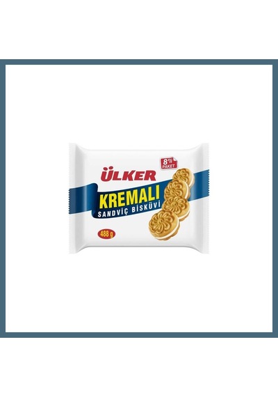 Bezos Kremalı Biskuvi 8lı 488gr Agc