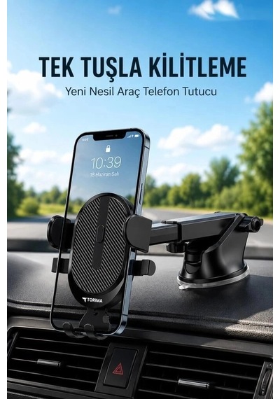Özel Seri Torima Telefon Tutucu Jx023 Siyah Nakil Kokpit Cihaz