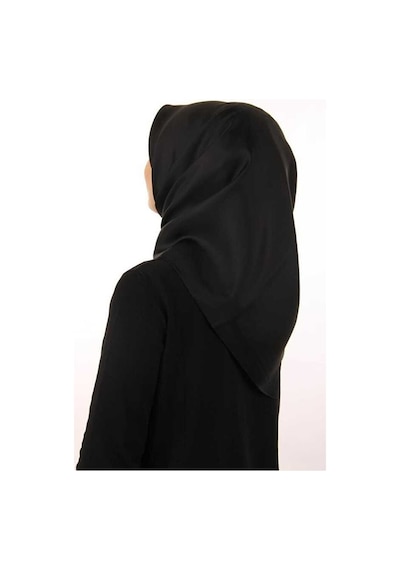 Aker Kadın Siyah Twill Ipek Eşarp 7519713