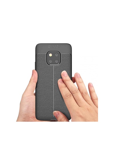 Huawei Mate 20 Pro Kılıf Zore Niss Silikon Kapak Kırmızı