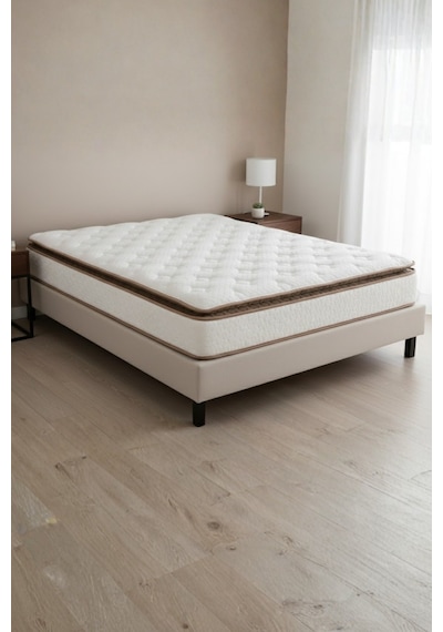 Argimo Cortado Çift Kişilik Pedli Paket Yaylı Yatak 30 Cm