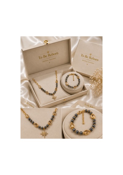Özel Tasarım Gold Kadın Aksesuar Set Model 6 Model 6