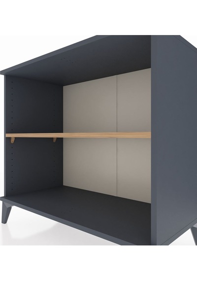 Hyperion Şifonyer Tek Raflı 88x44x80 Antrasit-çam Antrasit