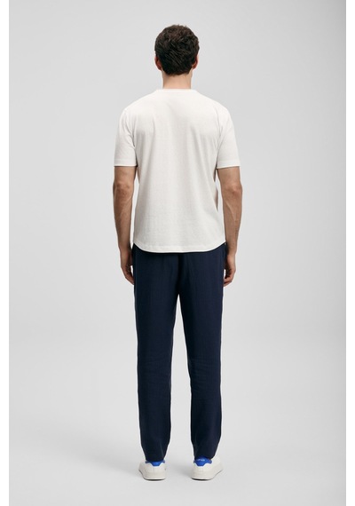 Lufian Junya Erkek T-shirt 111020312 Ekru