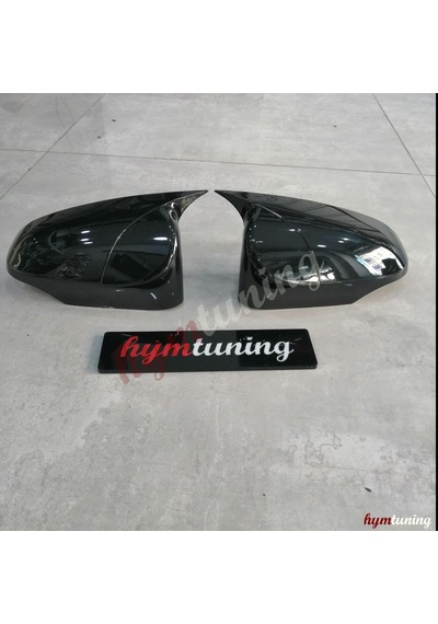 Toyota Uyumlu Yaris Yarasa Ayna Kapağı - 2011 - 2017. Piano Black