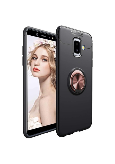 Samsung Uyumlu Galaxy J6 Plus (Sm-J610F) Yüzüklü Manyetik Ravel Kilif 513341906