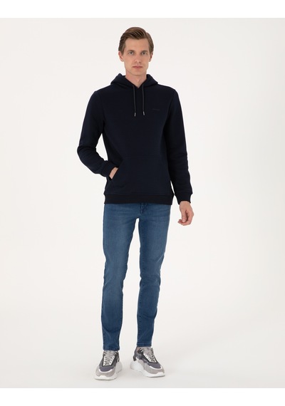 Pierre Cardin Erkek Lacivert Sweatshirt 50314055-vr033 Lacivert