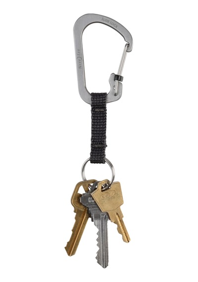 Nite Ize Slidelock Karabina Keyring Anahtarlık Siyah