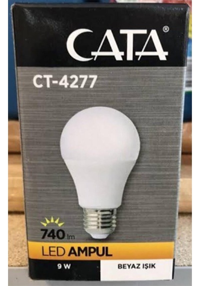Dgntech Cata 4277 9w Led Ampul 6400k 10 Lu Paket