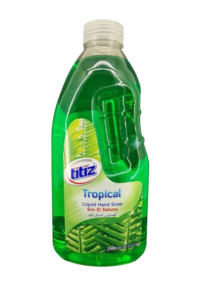 Titiz Tropical Yeşil Sıvı Sabun 2 L