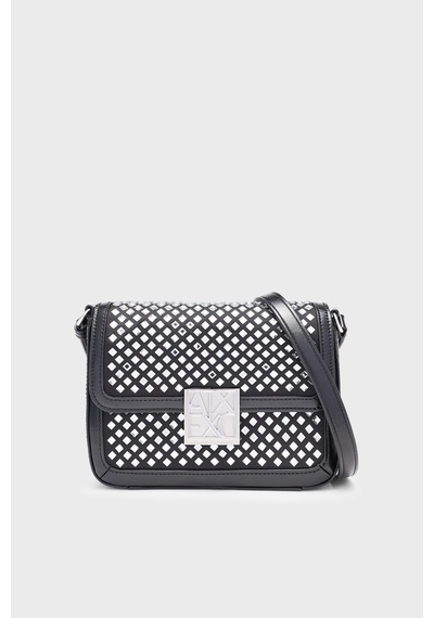 Armani Exchange Taşlı Ayarlanabilir Askılı Çanta Kadın Çanta Xw003374 Af26449 Mc009 Siyah