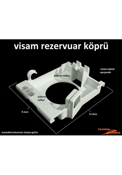 Visam Köprü Geniş Rezervuar İç Takım Köprü Destek Aparatı Destek
