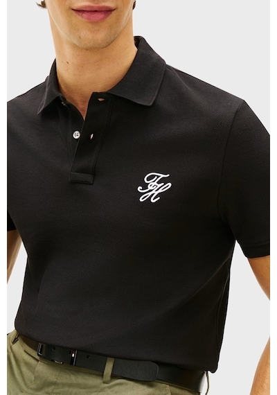 Tommy Hilfiger Logolu % 100 Pamuk Düğmeli Polo Yaka T Shirt Erkek Polo Yaka T Shirt Mw0mw43046 Bds Siyah Tommy Hilfiger Logolu % 100 Pamuk Düğmeli Polo Yaka T Shirt Erkek Polo Yaka T Shirt Mw0mw43046 Bds Siyah