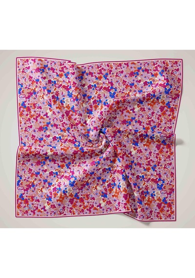 Silk Home Soft Eşarp 73081-31 Taş, Pembe, Saks Turuncu, Lila