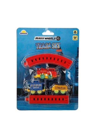 2559 Maxx Wheels Mini Tren Seti 11 Parça -sunman - Qhdh-899677 1 Adet