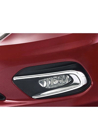 Fiat Egea Uyumlu Sedan Sis Çerçevesi 2 Parça 2015 Üzeri Paslanmaz Krom