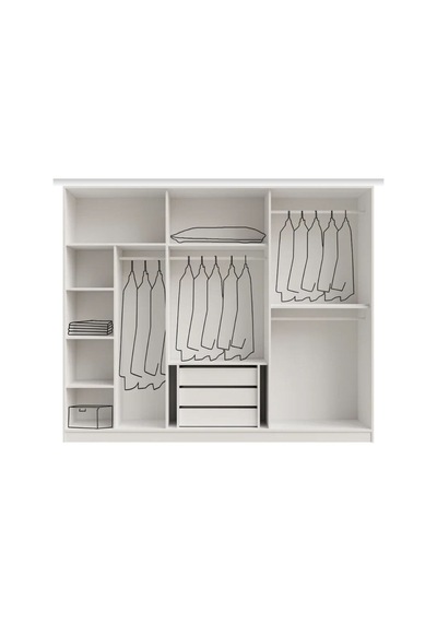 Milenyum Mdf 6 Kapılı Dolap Aytaşı