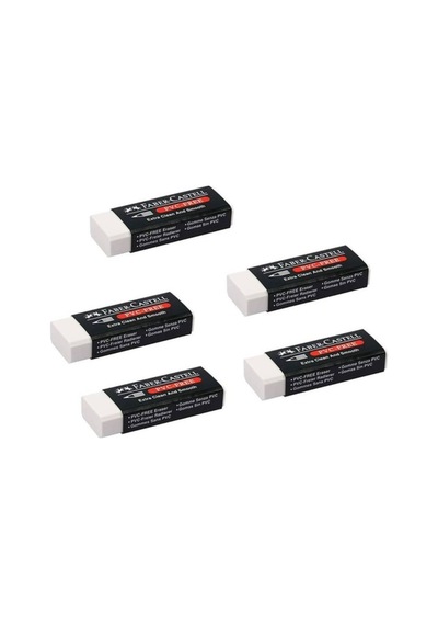 Faber-Castell Pvc Free No 30 Beyaz Silgi 5'Li